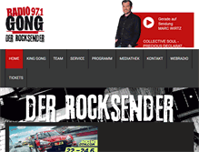 Tablet Screenshot of gong971.de